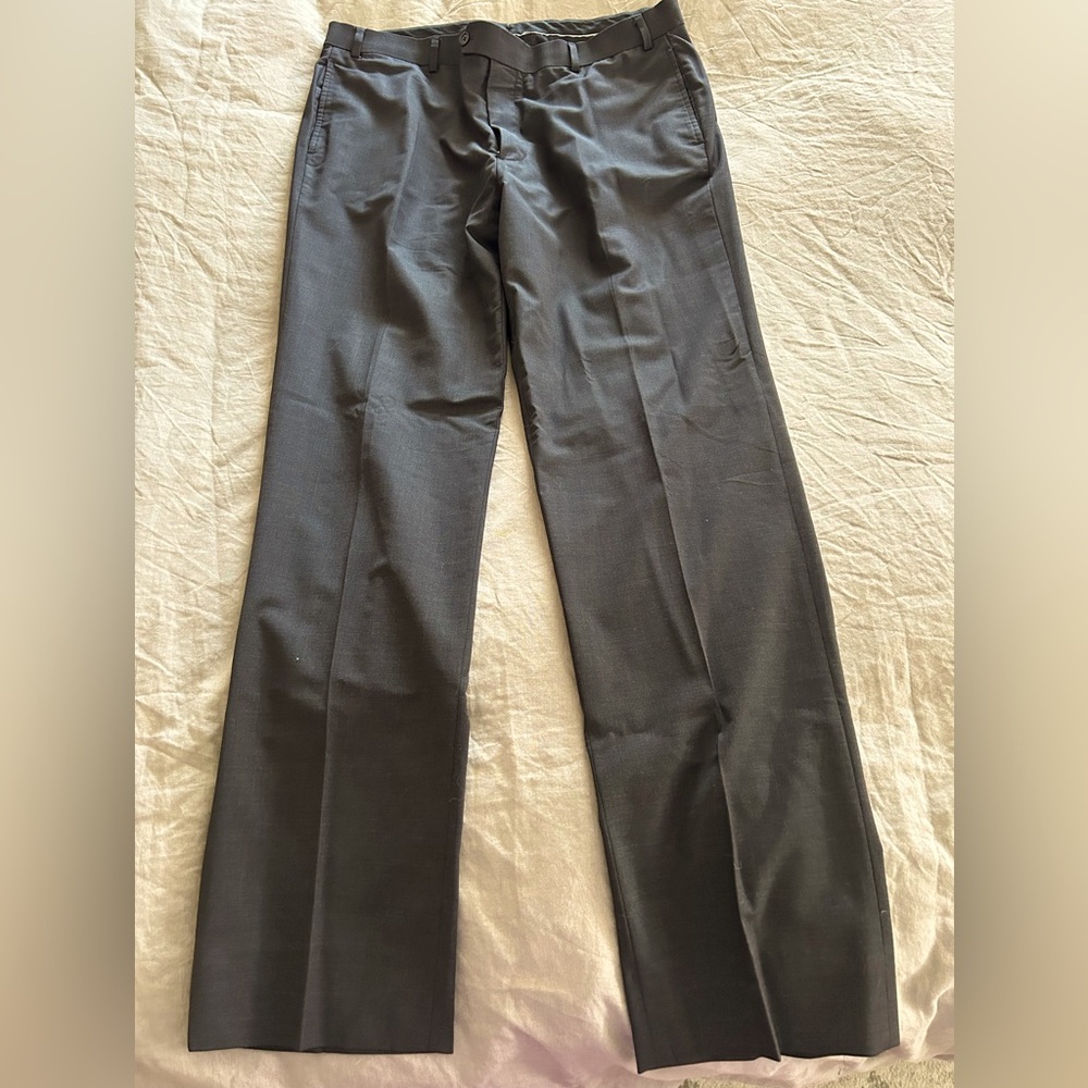 Brooks Brothers Regent Fit Charcoal Gray Dress Pants